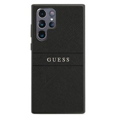 Telefoniümbris Guess GUHCS22LPSASBBK S22 Ultra S908 hind ja info | Telefoni kaaned, ümbrised | kaup24.ee