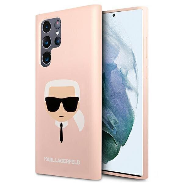 Telefoniümbris Karl Lagerfeld KLHCS22LSLKHPI S22 Ultra S908 hind ja info | Telefoni kaaned, ümbrised | kaup24.ee