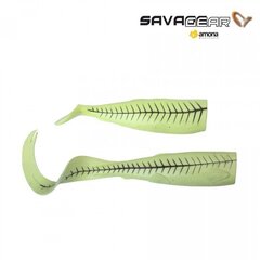 Kummist lant Savage Gear Cutbait Herring Kit Green Glow Shad 20 cm цена и информация | Крючки для рыбалки | kaup24.ee