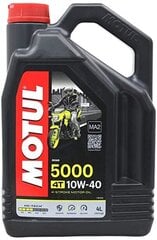 Õli MOTUL 5000 4T 10W40 4ltr (104056) цена и информация | Другие масла | kaup24.ee