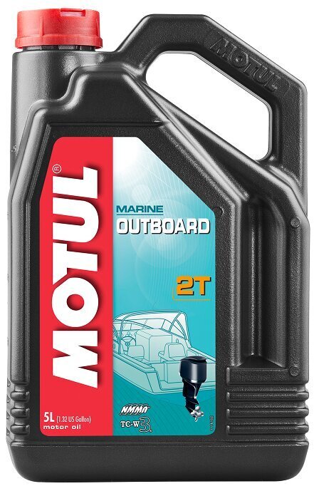 Õli MOTUL OUTBOARD 2T 5ltr (101734) hind ja info | Mootoriõlid | kaup24.ee