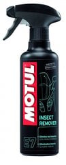 Очиститель MOTUL СРЕДСТВО ДЛЯ УДАЛЕНИЯ НАСЕКОМЫХ E7 0,4 л (103002) цена и информация | Моторные масла | kaup24.ee