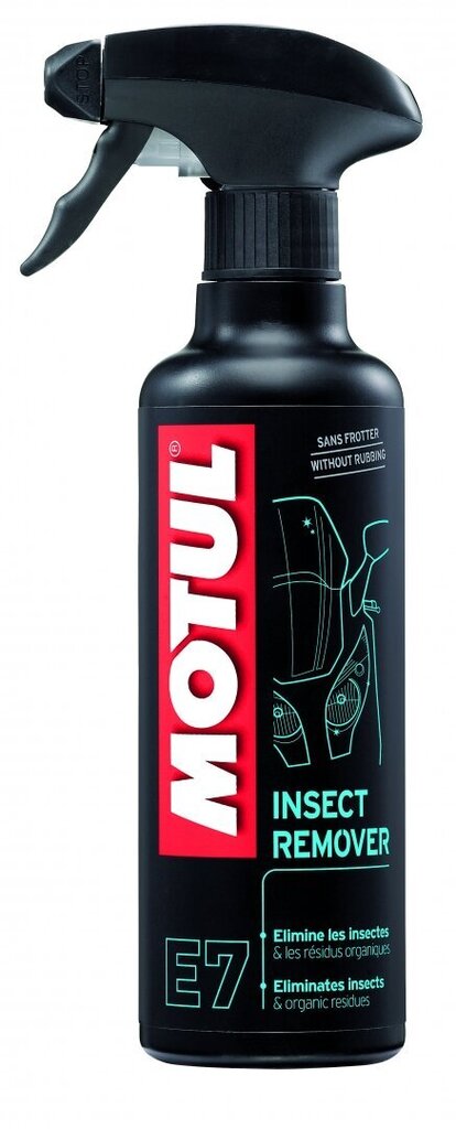 Puhastusvahend MOTUL INSECT REMOVER E7 0,4ltr (103002) цена и информация | Mootoriõlid | kaup24.ee