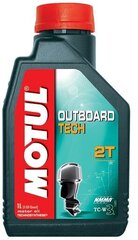 Õli MOTUL OUTBOARD TECH 2T 1ltr (102789) цена и информация | Моторные масла | kaup24.ee
