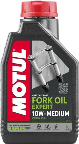 Õli MOTUL FORK OIL EXP. MD. 10W 1ltr (105930) цена и информация | Mootoriõlid | kaup24.ee