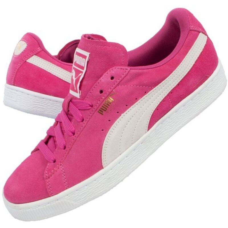 Naiste spordijalatsid Puma Suede Classic W 355462, roosad цена и информация | Naiste spordi- ja vabaajajalatsid | kaup24.ee