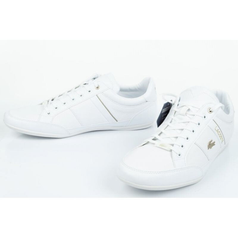 Meeste tossud Lacoste Chaymon 0721 M 7-41CMA006321G, valged hind ja info | Spordi- ja vabaajajalatsid meestele | kaup24.ee