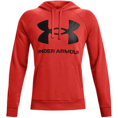 Джемпер мужской Under Armor Rival Fleece Big Logo HD Sweatshirt M 1357093 839, красный цена и информация | Мужские толстовки | kaup24.ee