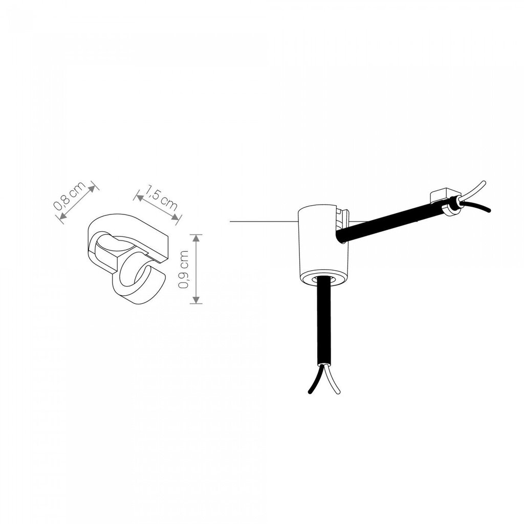 Nowodvorski Lighting valgusti kinnitustarvik Cameleon 8394 hind ja info | Rippvalgustid | kaup24.ee