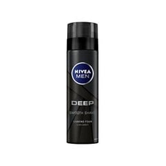 Пена для бритья для мужчин Nivea Men Deep Smooth Shave, 200 мл цена и информация | Косметика и средства для бритья | kaup24.ee