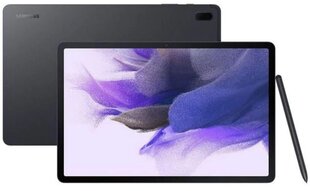 Портативный компьютер Galaxy Tab S7 FE 12,4 T736 5G 6/ 128GB Black цена и информация | Tahvelarvutid | kaup24.ee