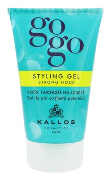 Tugev fikseeriv juuksegeel Kallos Gogo 125 ml hind ja info | Viimistlusvahendid juustele | kaup24.ee
