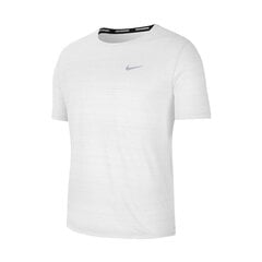 Meeste T-särk Nike Dri Fit Miler M CU5992100, valge цена и информация | Мужские футболки | kaup24.ee
