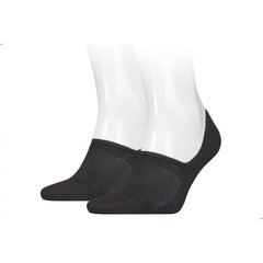 Носки мужские Calvin Klein Footie Hihg Cut 2P 701218709 001, черные цена и информация | Мужские носки | kaup24.ee