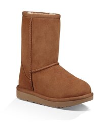 Коричневые сапоги UGG для девочек Classic II цена и информация | Детские сапоги | kaup24.ee