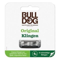 Bulldog Original spare head (4 pcs) цена и информация | Косметика и средства для бритья | kaup24.ee