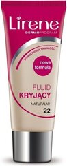 Kattav vedel jumestus Lirene Covering Foundation 30 ml, 22 Natural kaina ir informacija | Jumestuskreemid, puudrid | kaup24.ee