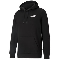 Meeste spordisviiter Puma Essential Small Logo Hoodie M 586690-01, must цена и информация | Мужская спортивная одежда | kaup24.ee