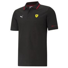 Meeste polosärk Puma Scuderia Ferrari Race 599843-01, must цена и информация | Мужская спортивная одежда | kaup24.ee