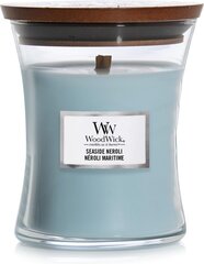 WoodWick ароматическая свеча Seaside Neroli, 85 г цена и информация | Подсвечники, свечи | kaup24.ee