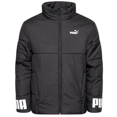 Мужская спортивная куртка Puma Essentials Padded Jacket M 587689-01, цвет черный цена и информация | Мужские куртки | kaup24.ee