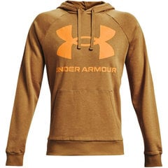 Meeste džemper Under Armour Rival Fleece Big Logo HD M 1357093 277, pruun цена и информация | Мужские толстовки | kaup24.ee