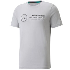 Meeste spordisärgid Puma Mercedes F1 Logo Tee M 531885-02, hallid hind ja info | Meeste spordiriided | kaup24.ee