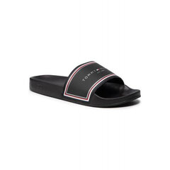 Naiste plätud Tommy Hilfiger Essentials Pool Slide W FW0FW05933, mustad hind ja info | Naiste plätud ja sussid | kaup24.ee