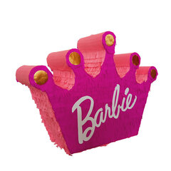 Pinjata Barbie Crown, 60x44x18 cm цена и информация | Гудки для вечеринки Clown Face (4шт.) | kaup24.ee