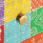 vidaXL käsitsi värvitud öökapp 40 x 30 x 50 cm mangopuit hind ja info | Öökapid | kaup24.ee