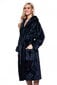Naiste bambuskiust hommikumantel kapuutsiga Elite Bamboo, sinine цена и информация | Naiste hommikumantlid | kaup24.ee
