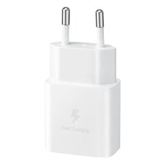 Samsung 15W toiteadapter valge EP-T1510XWEGEU hind ja info | Mobiiltelefonide laadijad | kaup24.ee