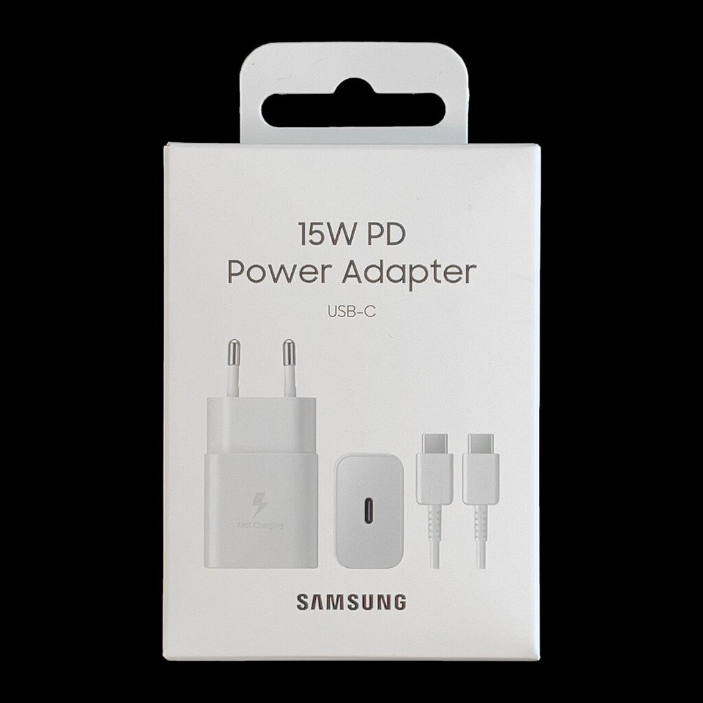 Samsung 15W toiteadapter valge EP-T1510XWEGEU hind ja info | Mobiiltelefonide laadijad | kaup24.ee