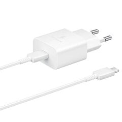 Samsung 15W toiteadapter valge EP-T1510XWEGEU hind ja info | Samsung Mobiiltelefonid ja aksessuaarid | kaup24.ee