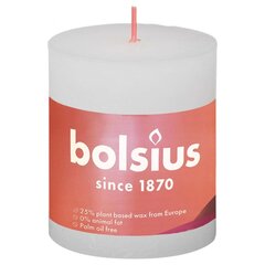 Bolsius sammasküünlad Shine 6 tk 80 x 68 mm pilvevalge hind ja info | Küünlad, küünlajalad | kaup24.ee