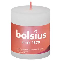 Bolsius sammasküünlad Shine 6 tk 80 x 68 mm pilvevalge цена и информация | Подсвечники, свечи | kaup24.ee