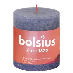 Bolsius sammasküünlad Shine 6 tk 80 x 68 mm sinine hind ja info | Küünlad, küünlajalad | kaup24.ee