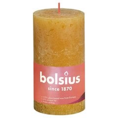 Bolsius sammasküünlad Shine 6 tk 130 x 68 mm meekollane цена и информация | Подсвечники, свечи | kaup24.ee