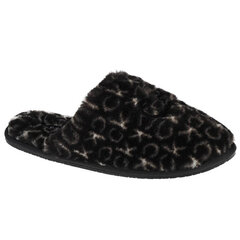 Тапочки женские Calvin Klein Slipper Mule Fur Mono W HW0HW00536-0GK, черные цена и информация | Шлепанцы, тапочки для женщин | kaup24.ee