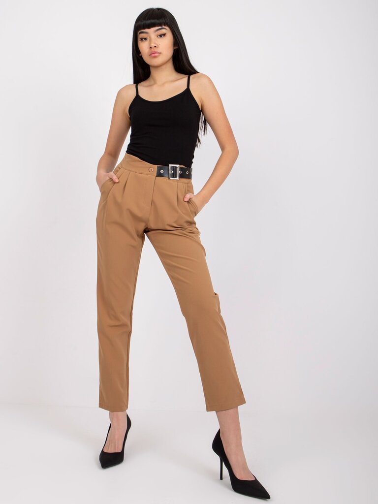 Püksid naistele, pruunid hind ja info | Naiste püksid | kaup24.ee