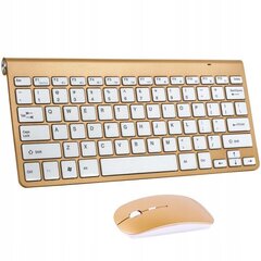 Wireless Keyboard Set цена и информация | Клавиатура с игровой мышью 3GO COMBODRILEW2 USB ES | kaup24.ee