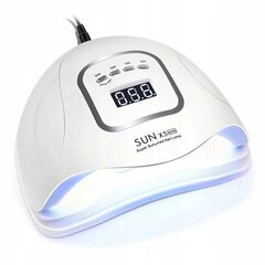 Гибридная УФ светодиодная лампа для ногтей 80Вт SUN X5 MAX цена и информация | Аппараты для маникюра и педикюра | kaup24.ee