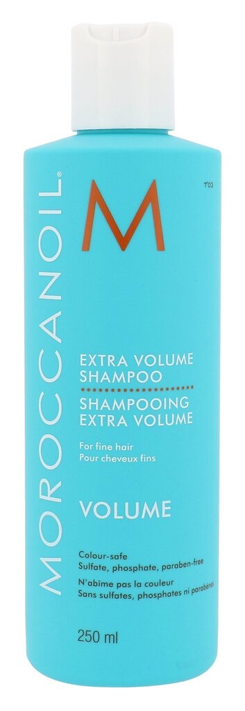 Volüümi andev šampoon Moroccanoil Extra Volume 250 ml hind ja info | Šampoonid | kaup24.ee