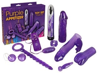 Sekslelude komplekt Purple Appetizer, 9 tk, lilla hind ja info | Sekslelude komplektid | kaup24.ee