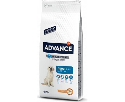 Advance dog maxi adult, 18 kg hind ja info | Kuivtoit koertele | kaup24.ee