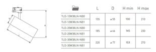 Настенный светильник Flash_AP1_Cromo цена и информация | Трековые светильники и шинопроводы | kaup24.ee