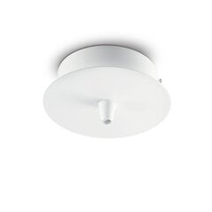 Kinnituselement Rosone Metallo 1 Luce Bianco 122823 hind ja info | Laualambid | kaup24.ee