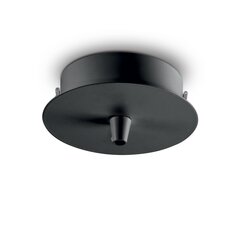 Kinnituselement Rosone Metallo 1 Luce Nero 123295 hind ja info | Laualambid | kaup24.ee