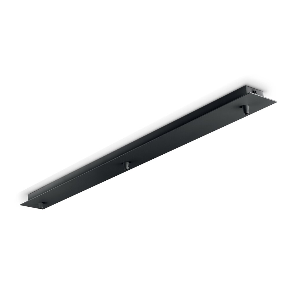 Kinnituselement Rosone Metallo 3 Luci Nero 123301 hind ja info | Laualambid | kaup24.ee