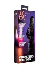 Vibraator Vibrating Dolphin, must hind ja info | Vibraatorid | kaup24.ee